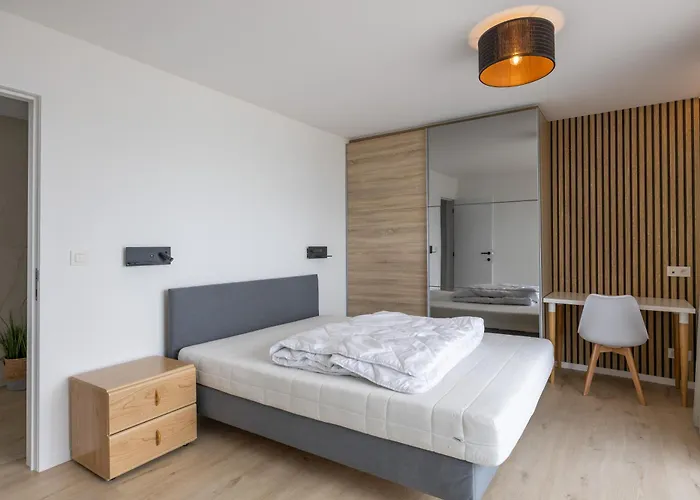 アパート Lecomte - The Seaview Penthouse Cloud 9 オステンド